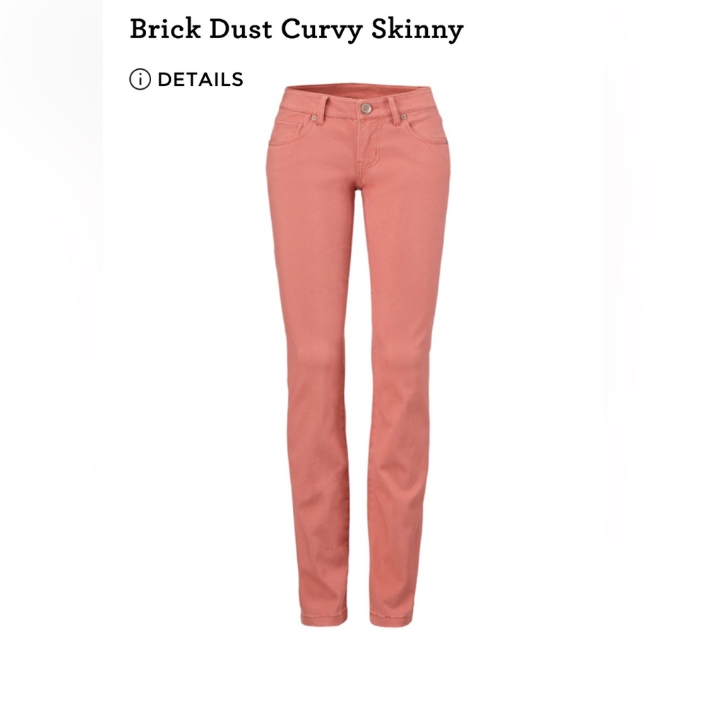 CABI Brick Dust Curvy Skinny Jeans